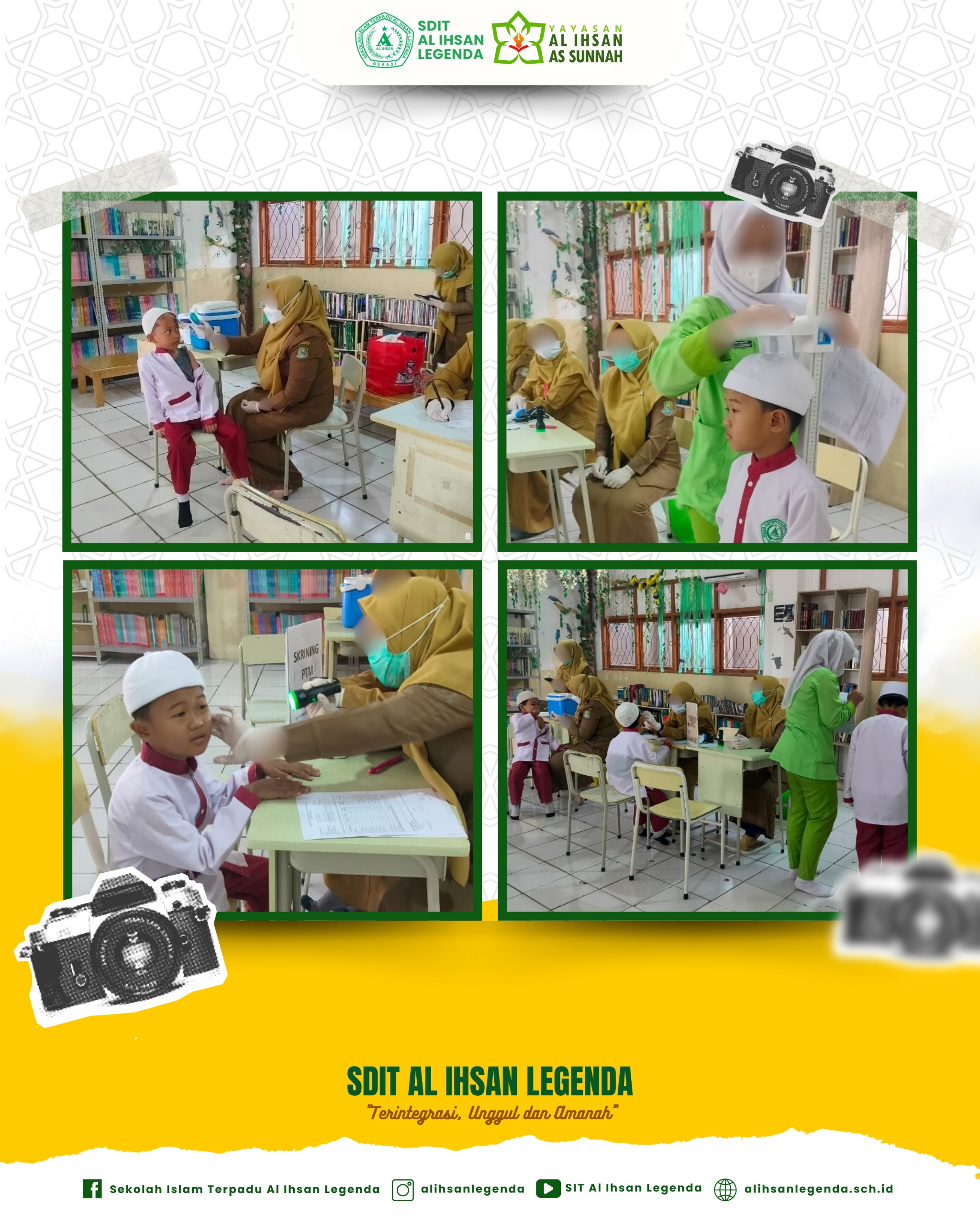 Bulan Imunisasi Anak Sekolah (BIAS) 2025 di SDIT Al Ihsan Legenda